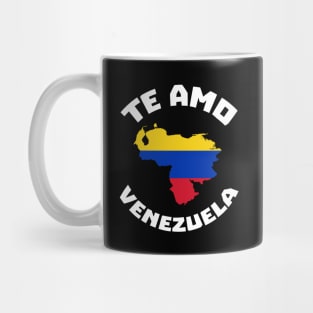 I Love VZLA - Venezuela Heart Flag T-Shirt Mug